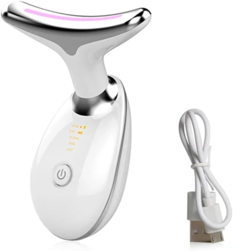 💆♀️✨ ¡Luce una piel radiante desde casa con el Masajeador Facial Radiante con LED!