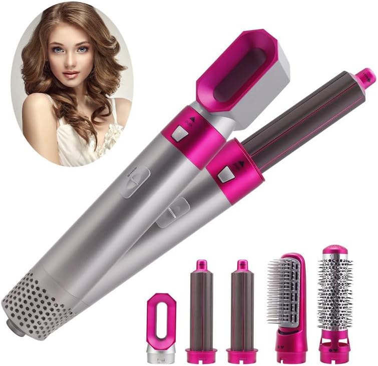 🔥 Tu cabello, tu estilo: transforma tu rutina con el Secador 5 en 1 de aire caliente 🔥