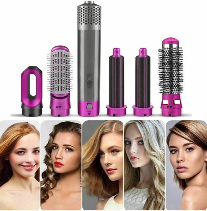 🔥 Tu cabello, tu estilo: transforma tu rutina con el Secador 5 en 1 de aire caliente 🔥