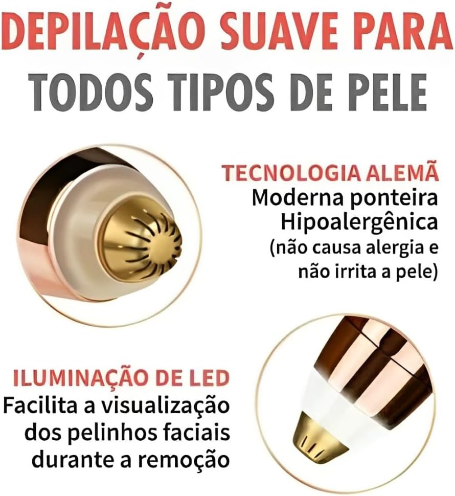 ¡Tu aliada ideal para una depilación rápida, precisa y sin dolor!