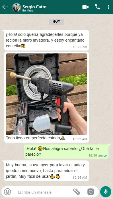 🚗💧 Lavadora Portátil Sin Cables🏠