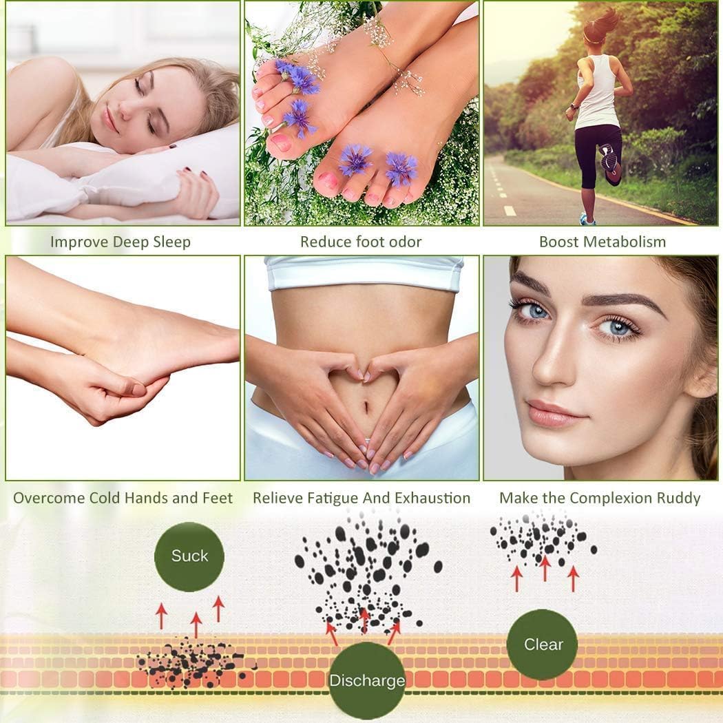 🌿🌿 “Despiértate lleno de energía: detox nocturno con los parches Kinoki