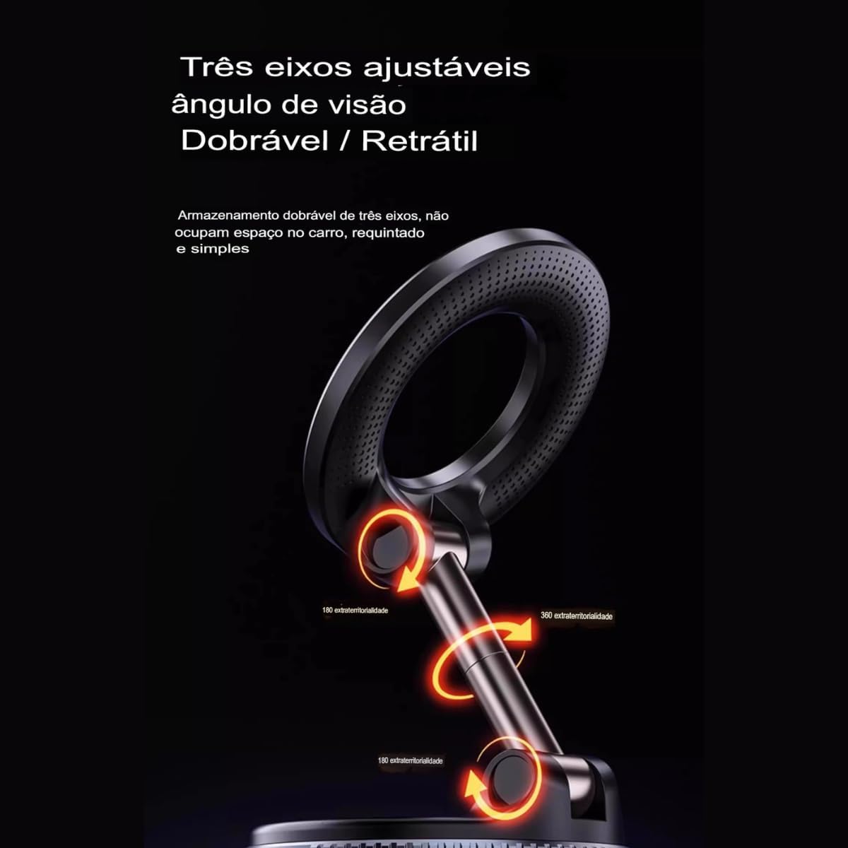 🤳📳📱¡El Soporte Magnético 360° que No Se Cae!