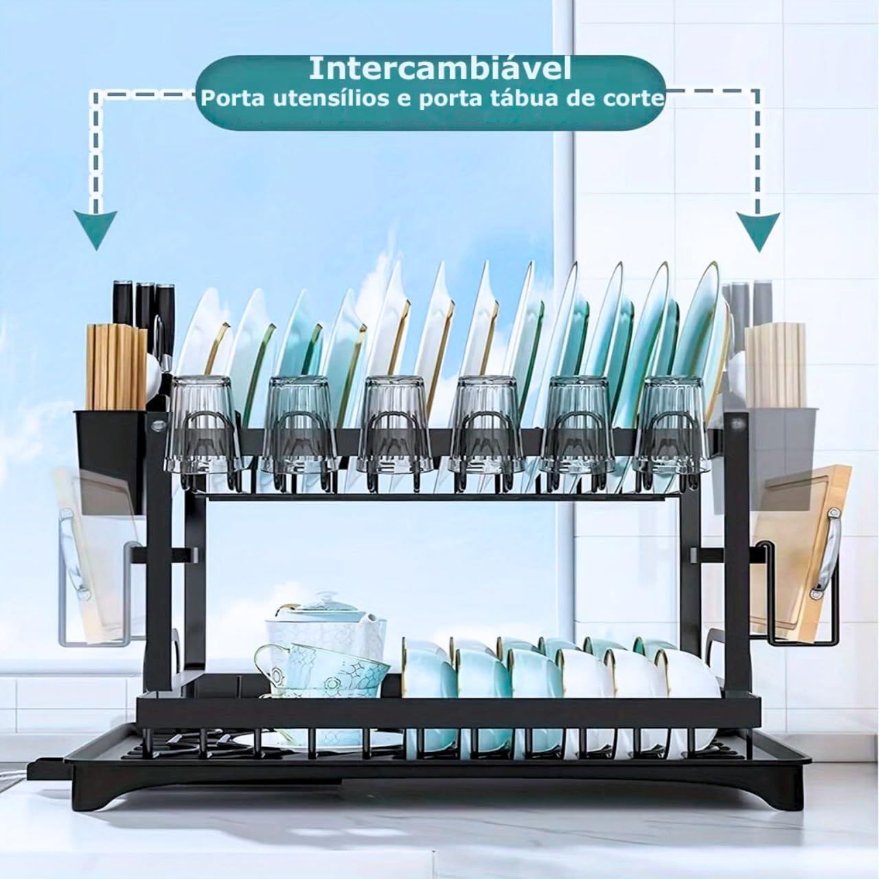 🟩 Organizador de Cocina Multifuncional