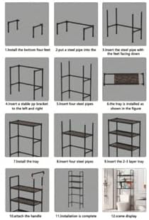 🛀🚿 Estante Triple para Baño